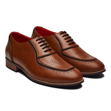 Maharaja Brogues Men – Cedar Banjaaran Studio