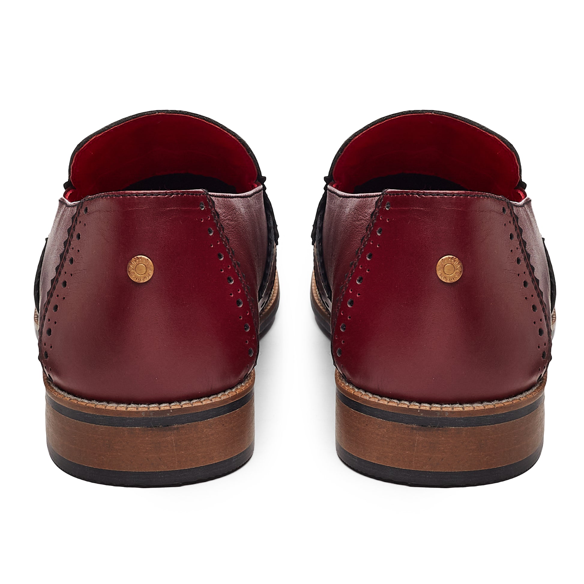  Wazir  Loafers Men – Oxblood