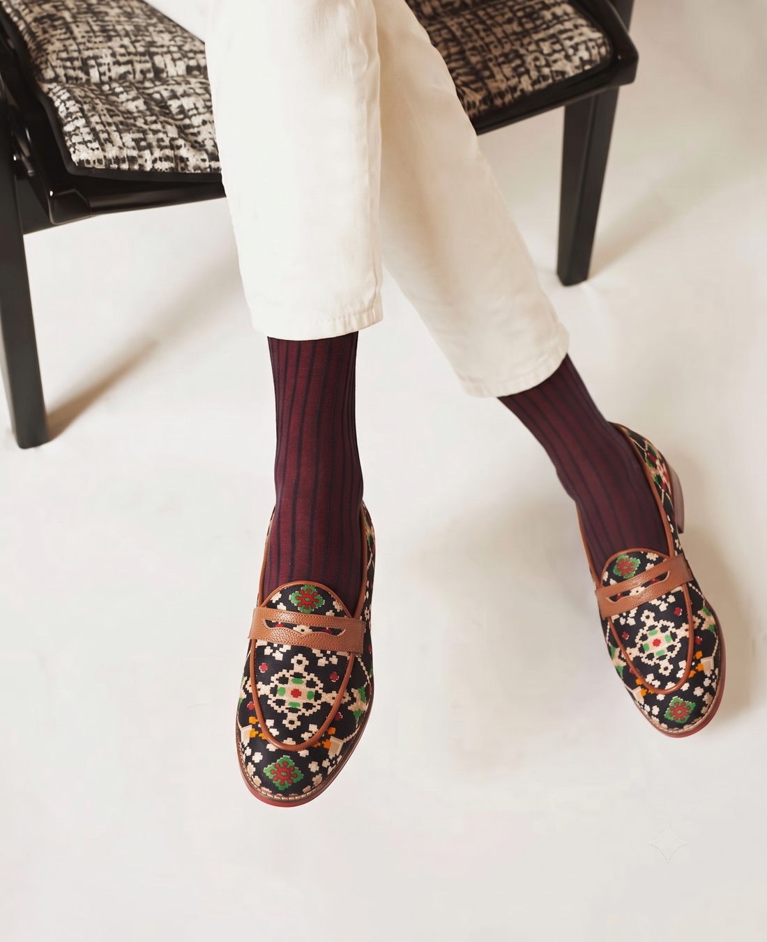 Patola Loafers Men - Coal