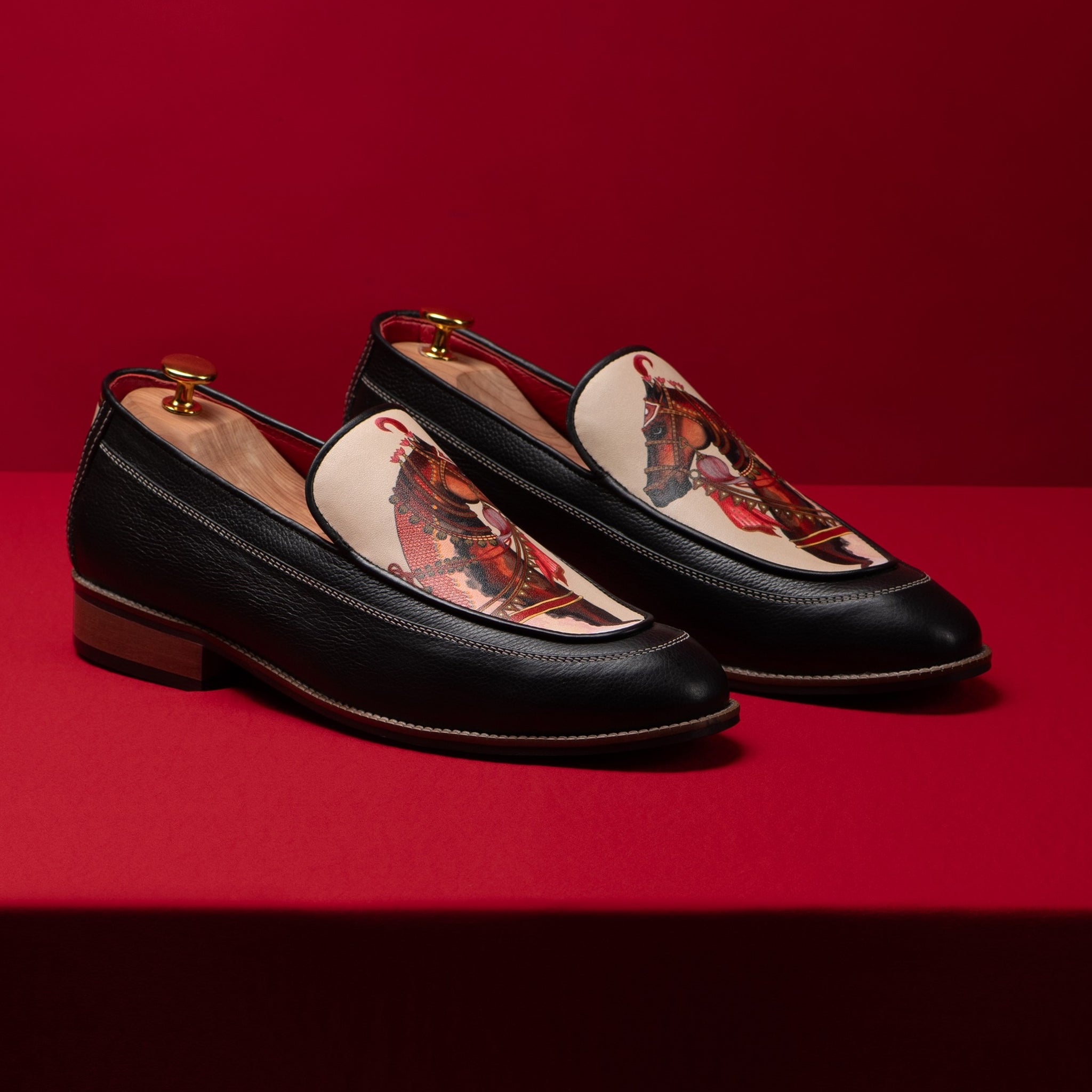 अश्व (Ashva) – The Divine Steed Loafers Men Banjaaran Studio