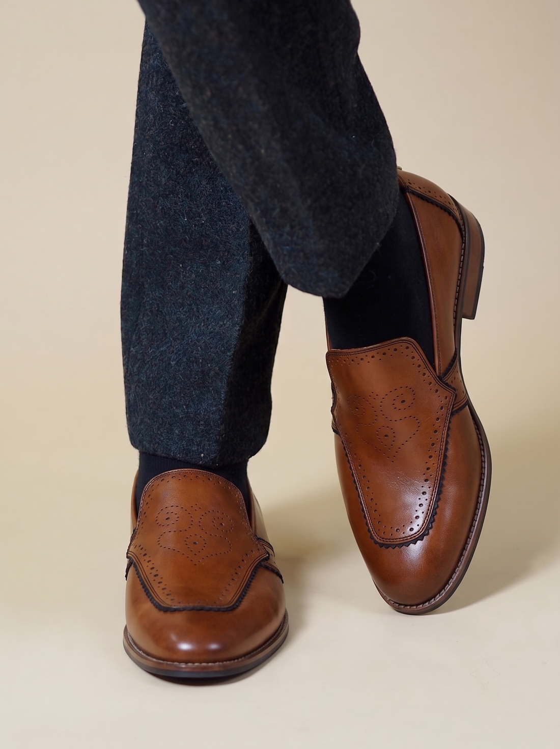 Wazir Loafers Men – Cedar