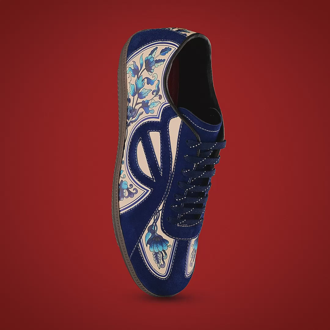 Feroza Bomber Sneakers | Handcrafted Indian Sneakers by Banjaaran