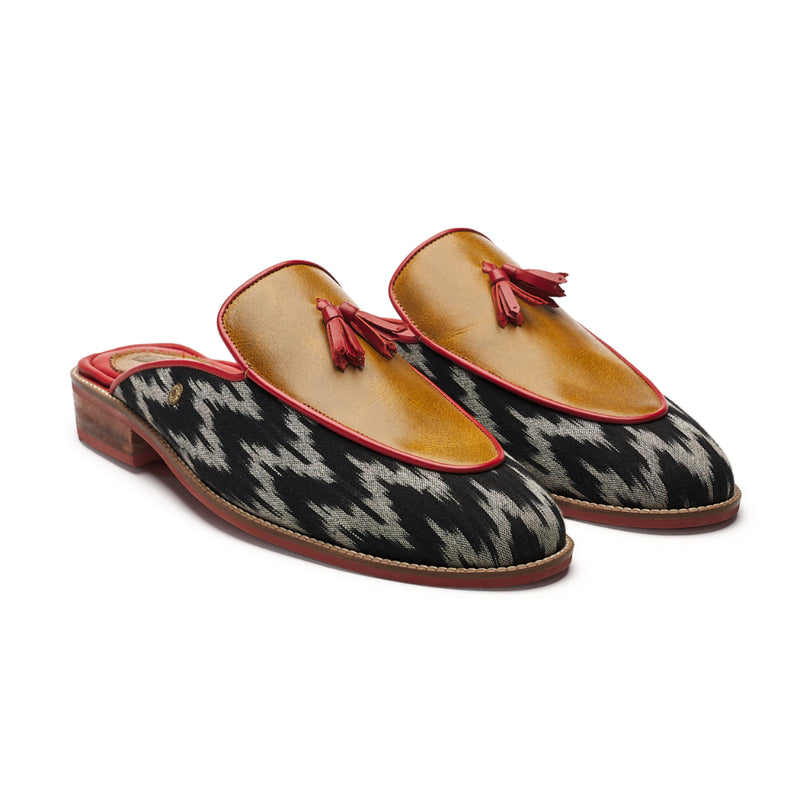  Ikat Mule for Men – Mustard (discontinued)