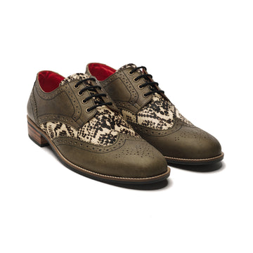 Python Brogue for Men (discontinued) Banjaaran Studio