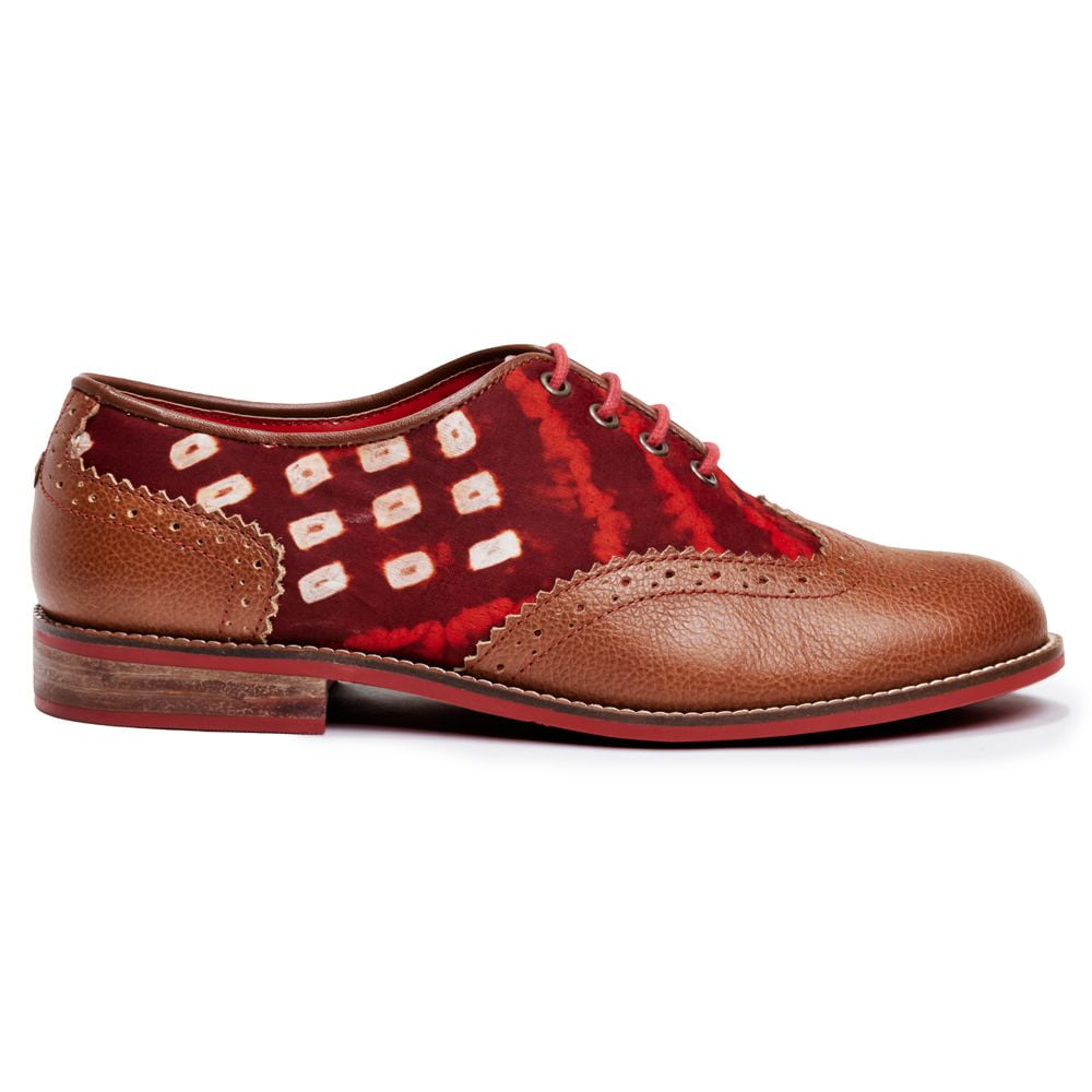  Bandhni Brogue for Women – Tan (discontinued)