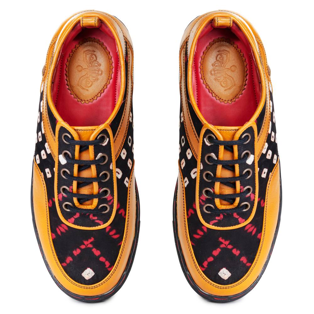  Bandhni Sneaker_for Women – Mustard (discontinued)