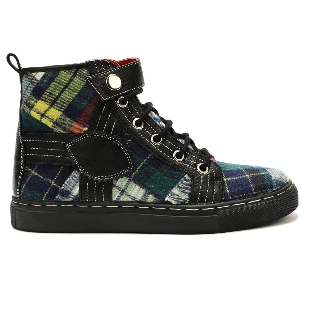  Green Tartans High_Tops for Women (discontinued)