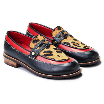 Leopard Slip_on for Women (discontinued) Banjaaran Studio