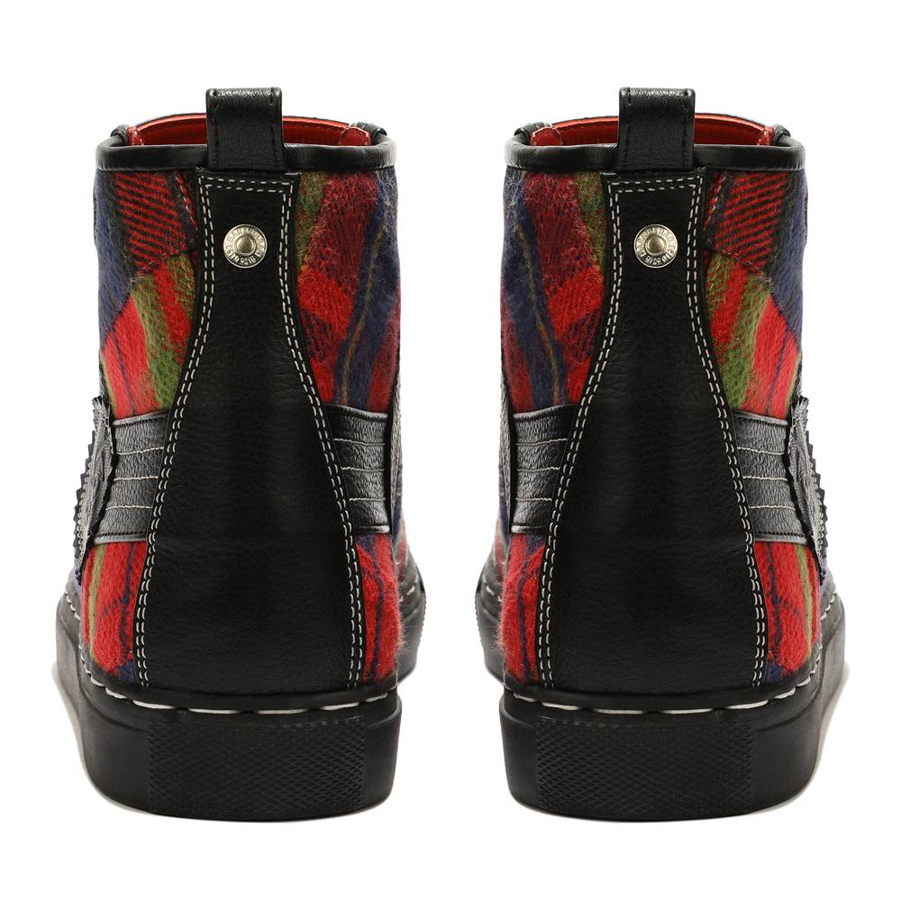  Red Tartans HighTops_  For Men (discontinued)