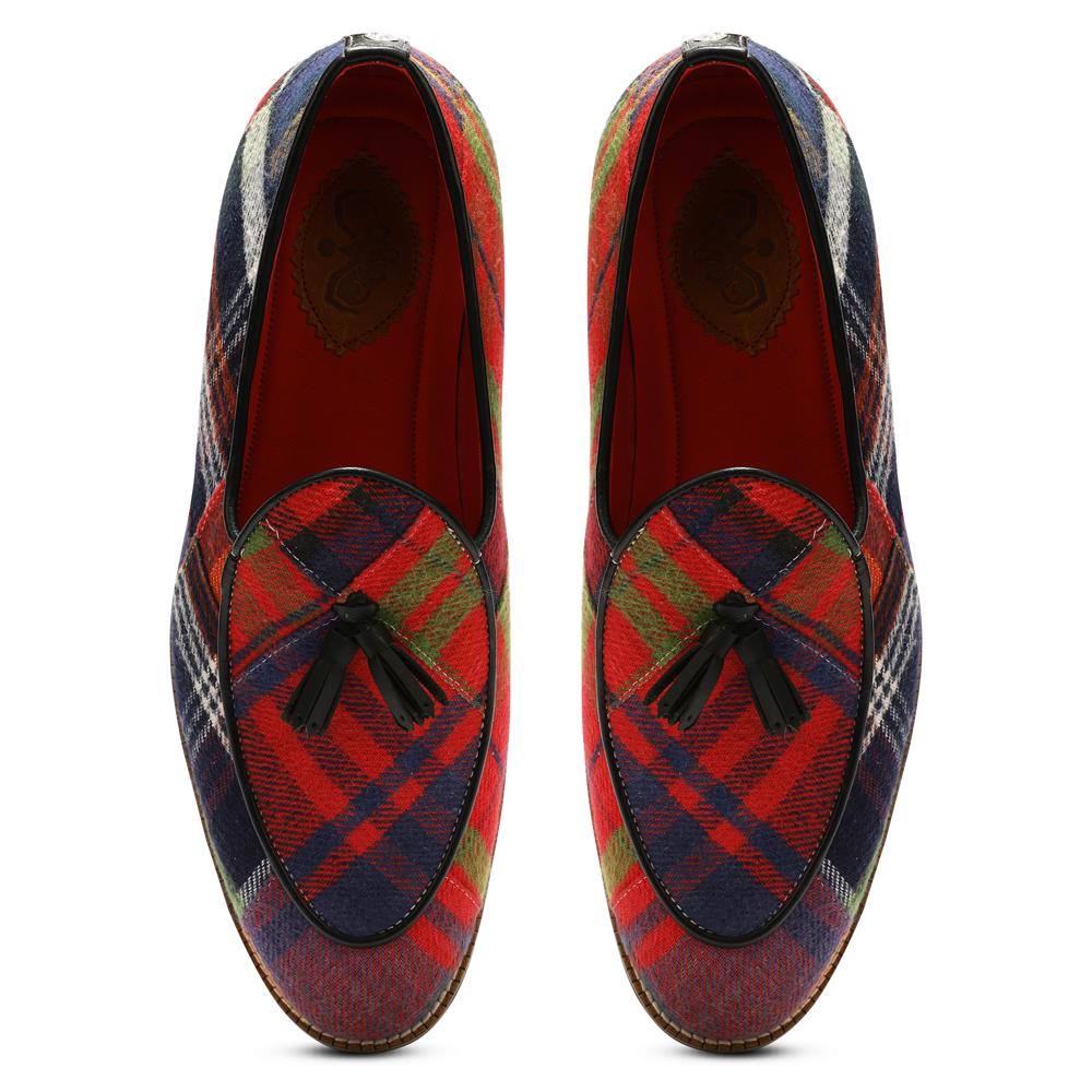  Red Tartans Slip_on for Men (discontinued)